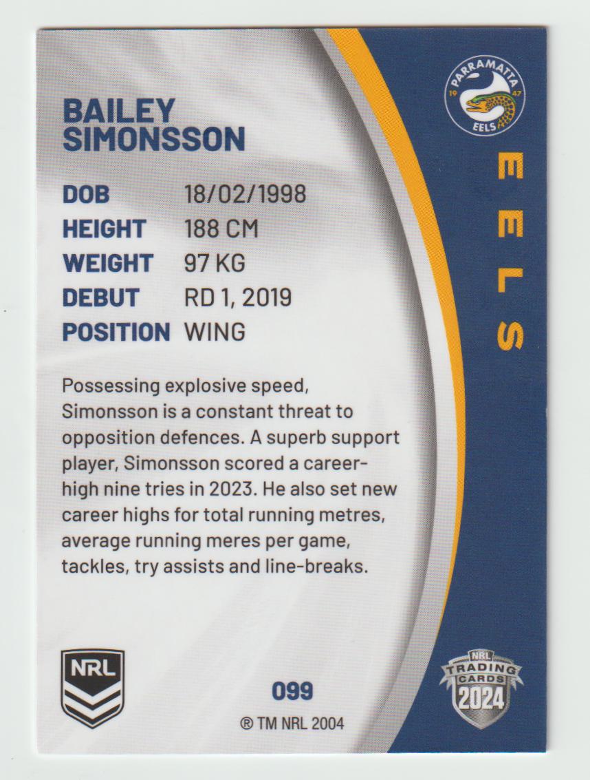 099 BAILEY SIMONSSON