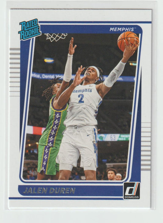 Rated Rookie 13 Jalen Duren - Memphis Tigers
