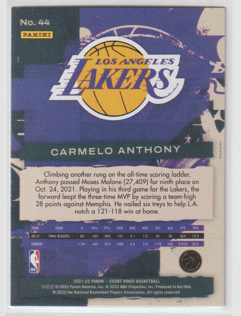 044 Carmelo Anthony - Los Angeles Lakers