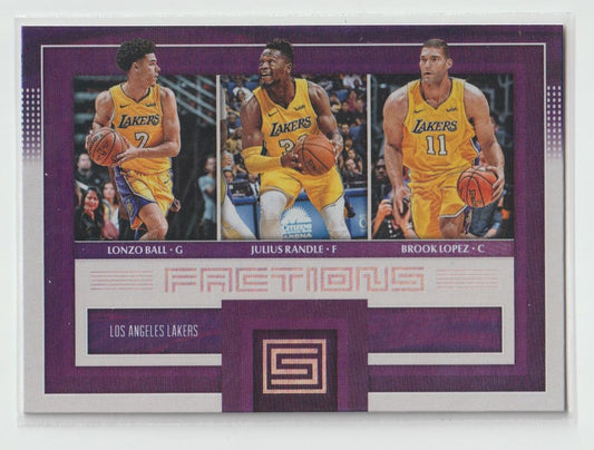 Factions 12 Brook Lopez, Julius Randle, Lonzo Ball - Los Angeles Lakers