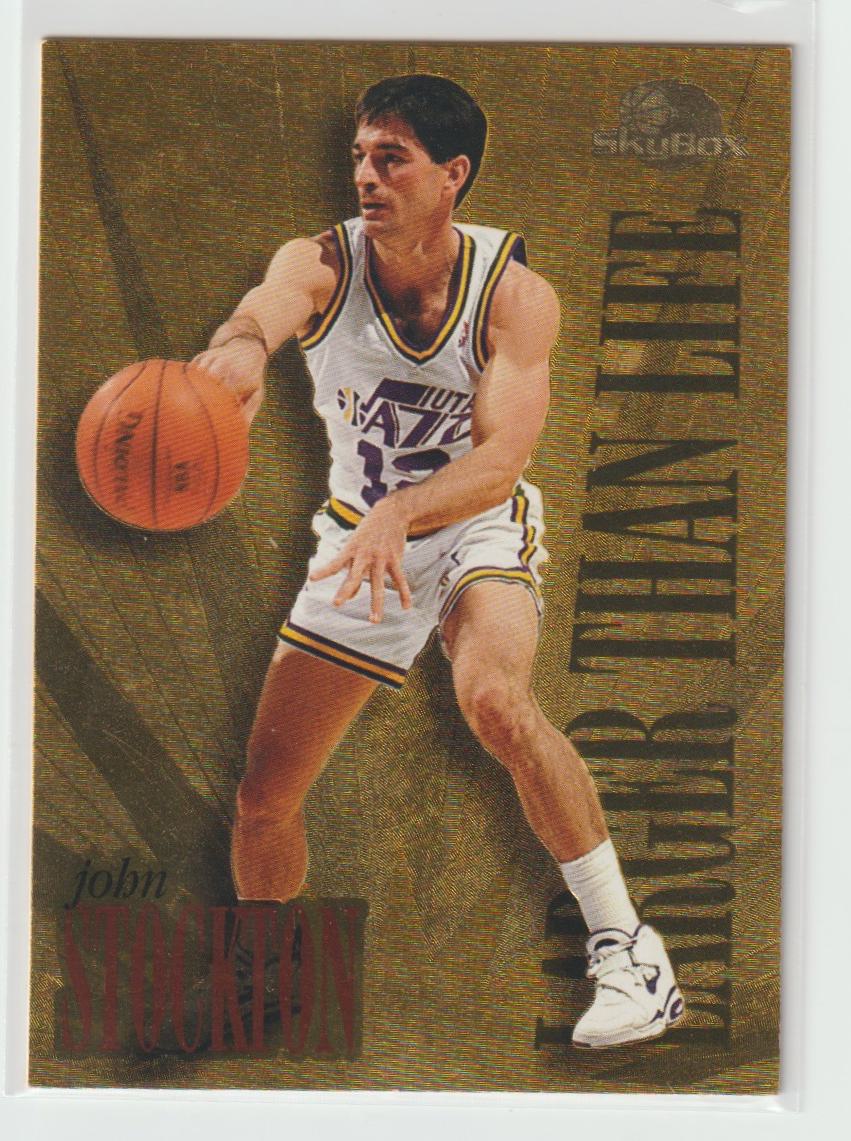 Larger Than Life L10 John Stockton Utah Jazz