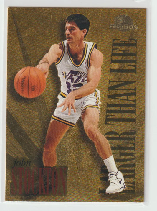 Larger Than Life L10 John Stockton Utah Jazz