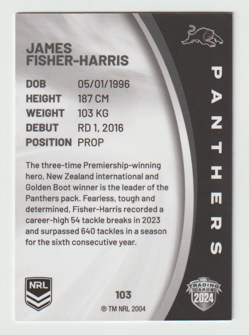 103 JAMES FISHER-HARRIS