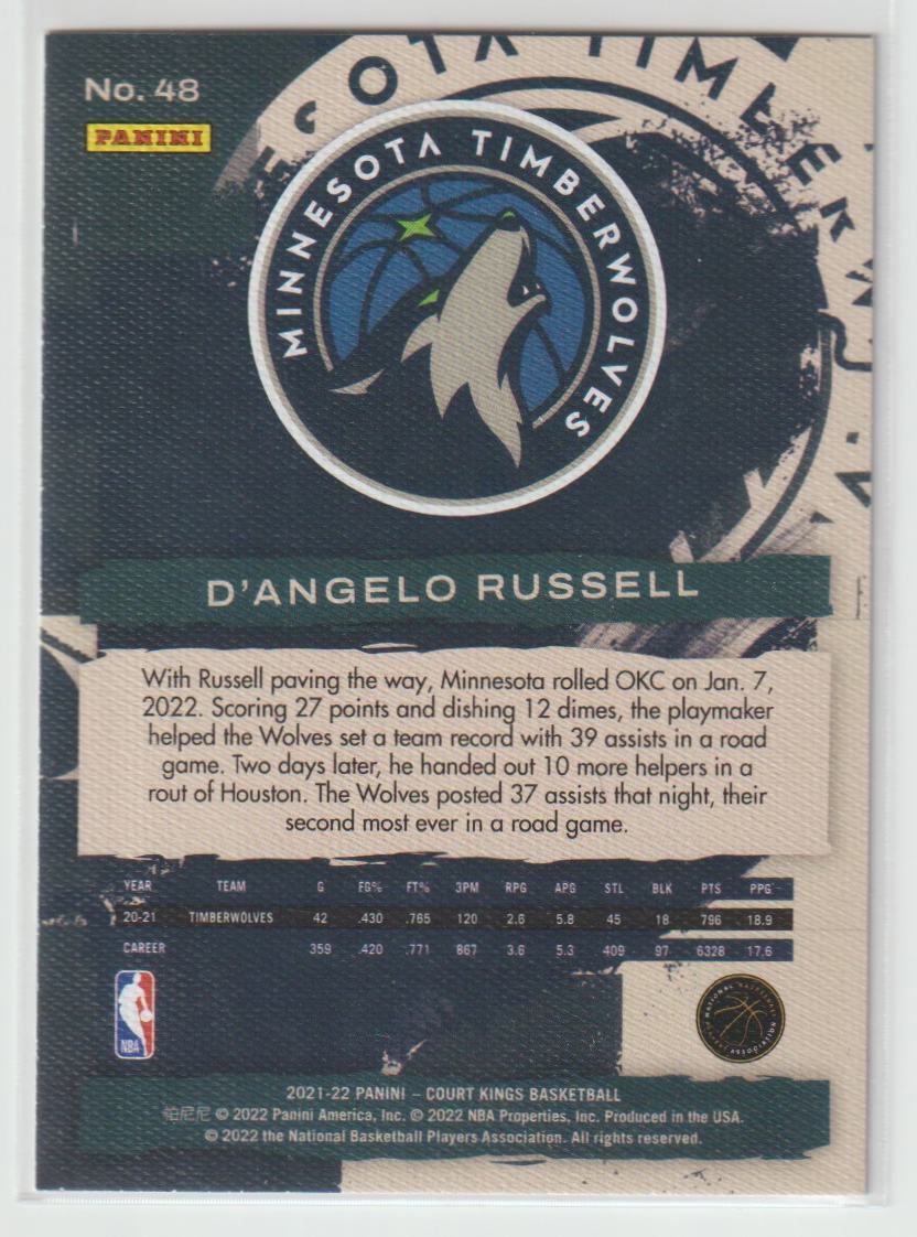 048 D'Angelo Russell - Minnesota Timberwolves