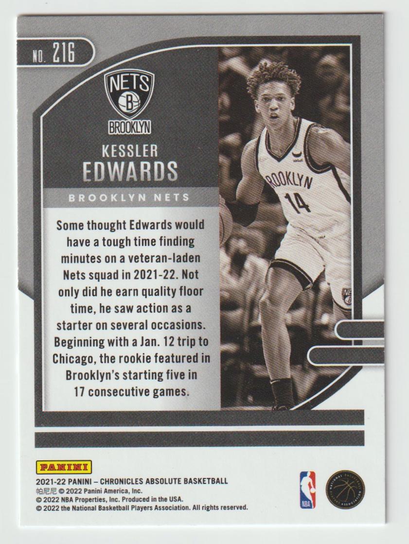 216 Kessler Edwards - Brooklyn Nets