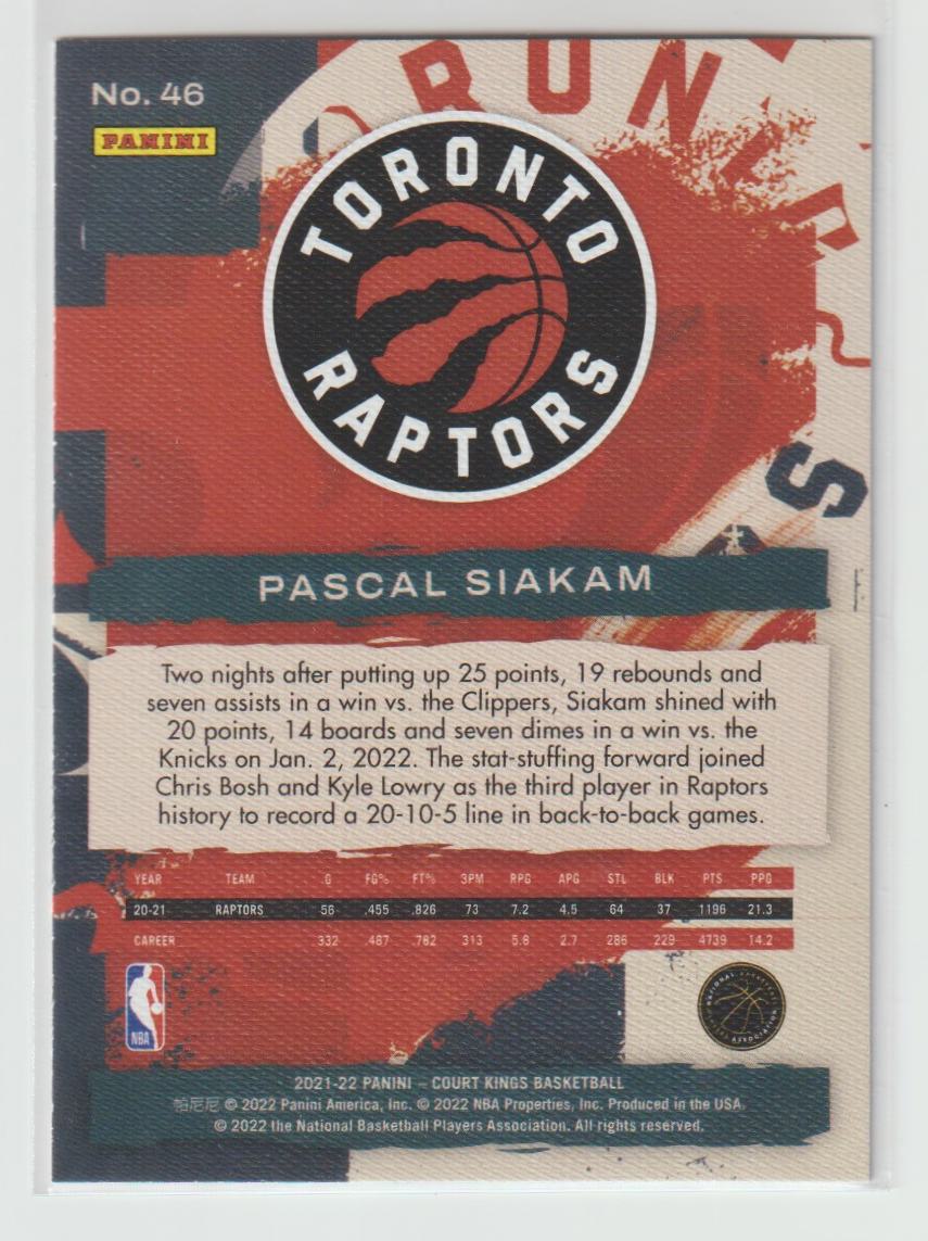 046 Pascal Siakam - Toronto Raptors