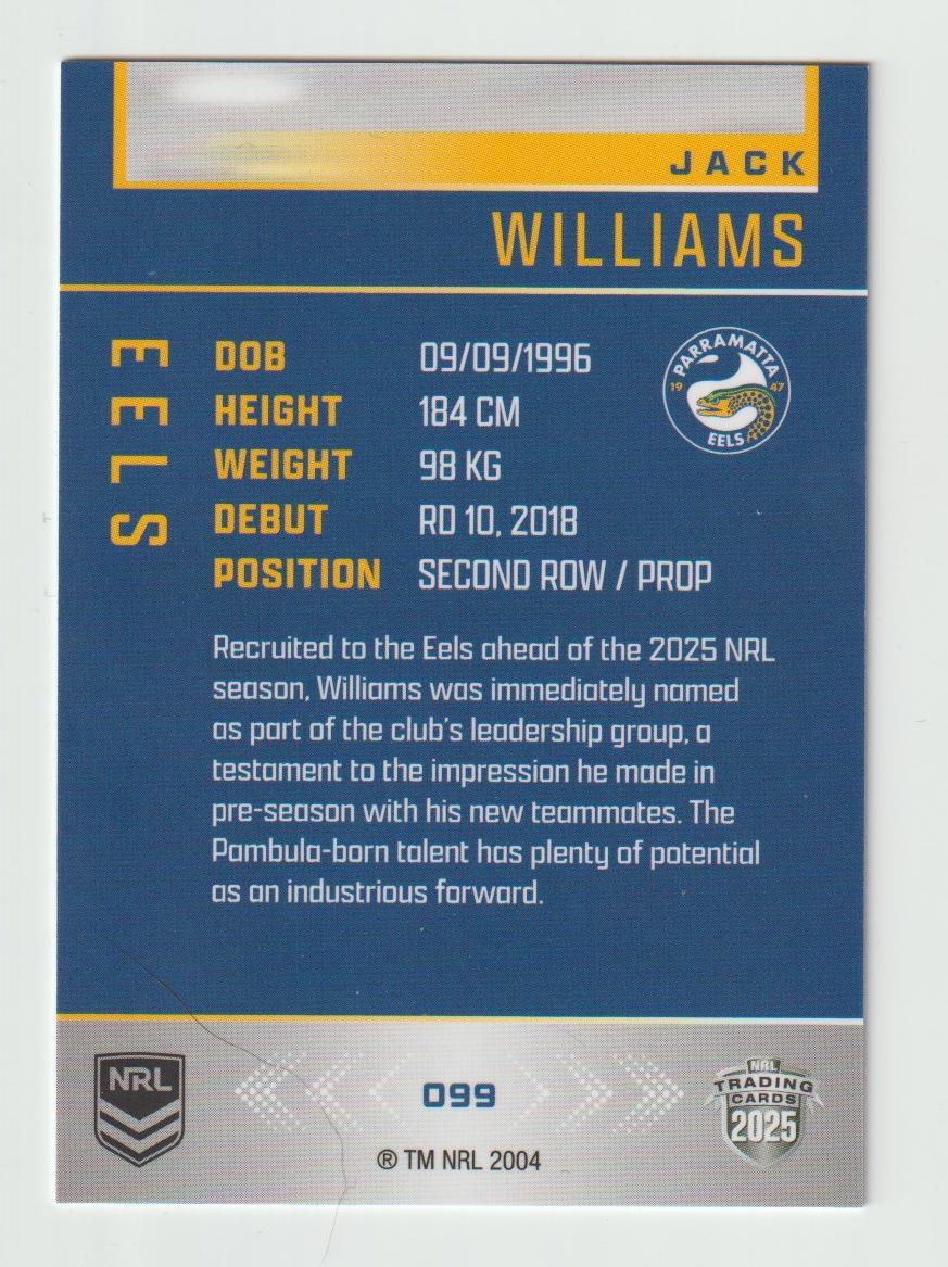 099 JACK WILLIAMS