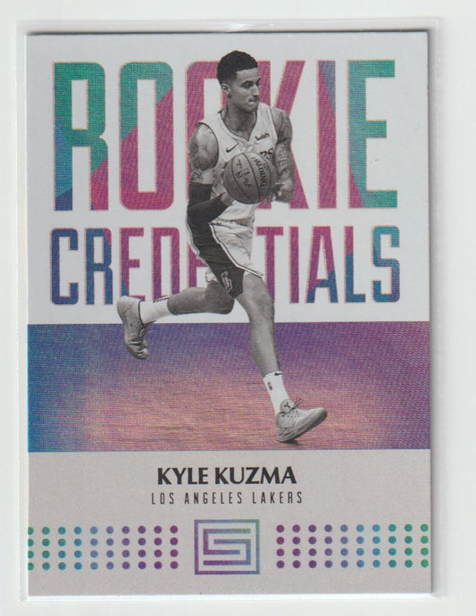 Rookie Credentials 11 Kyle Kuzma - Los Angeles Lakers