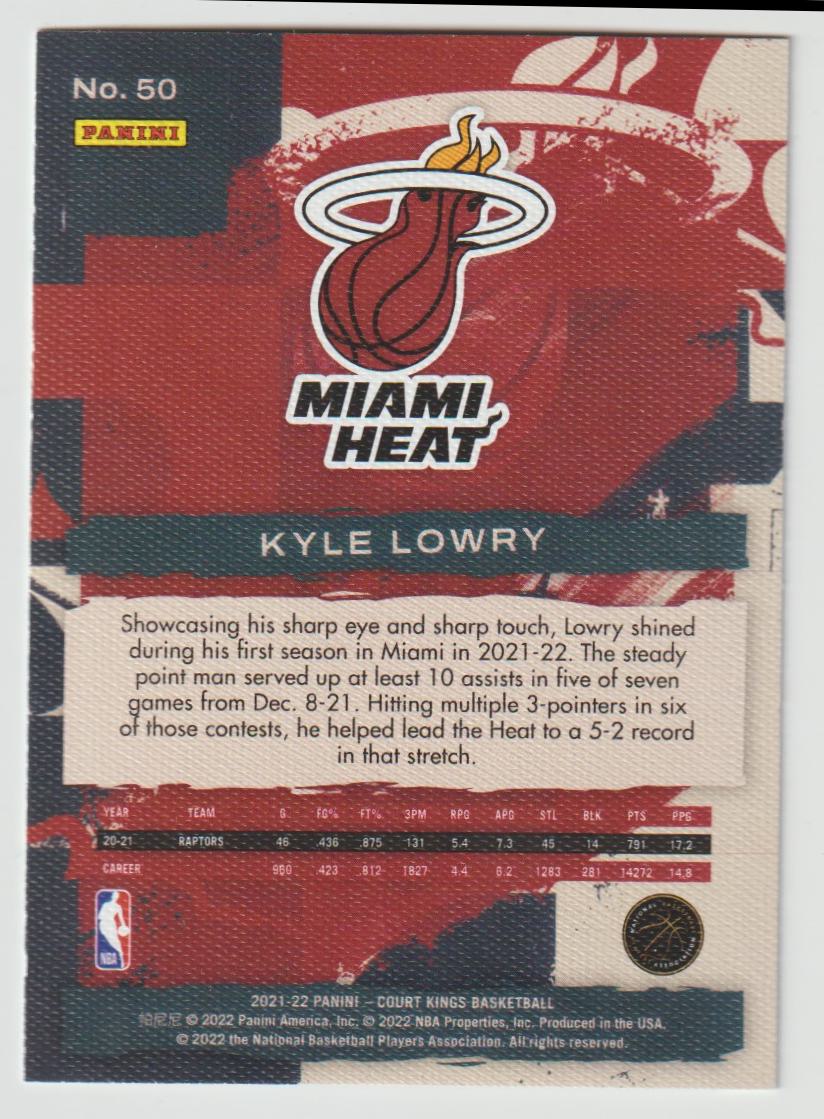 050 Kyle Lowry - Miami Heat