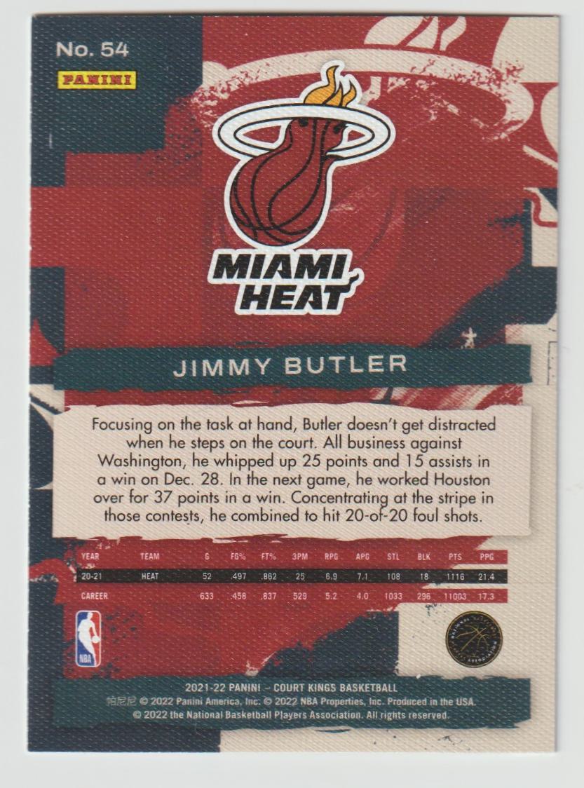 054 Jimmy Butler - Miami Heat