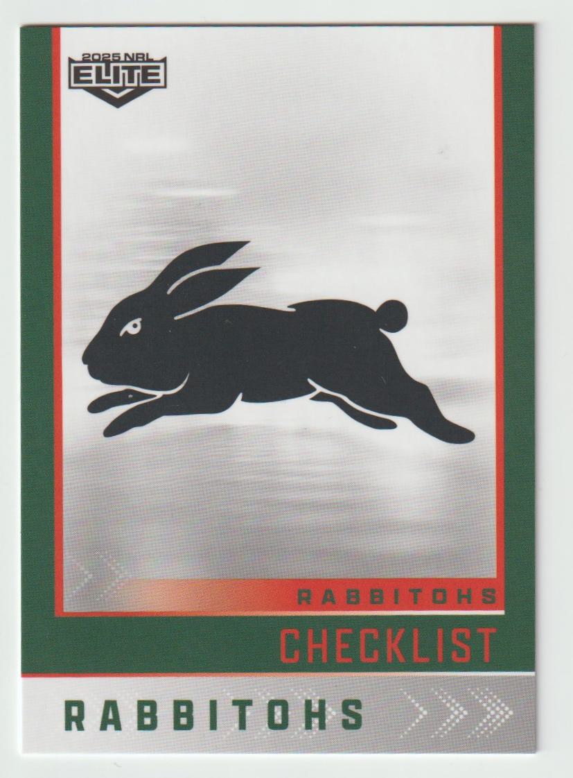 109 RABBITOHS CHECKLIST