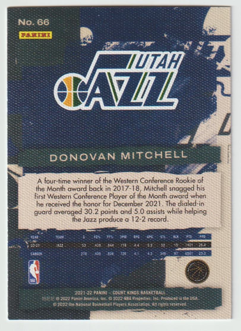 066 Donovan Mitchell - Utah Jazz