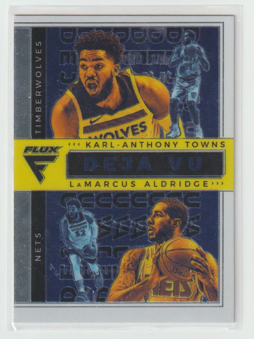 Deja Vu 34 Karl-Anthony Towns/LaMarcus Aldridge - Timberwolves/Nets