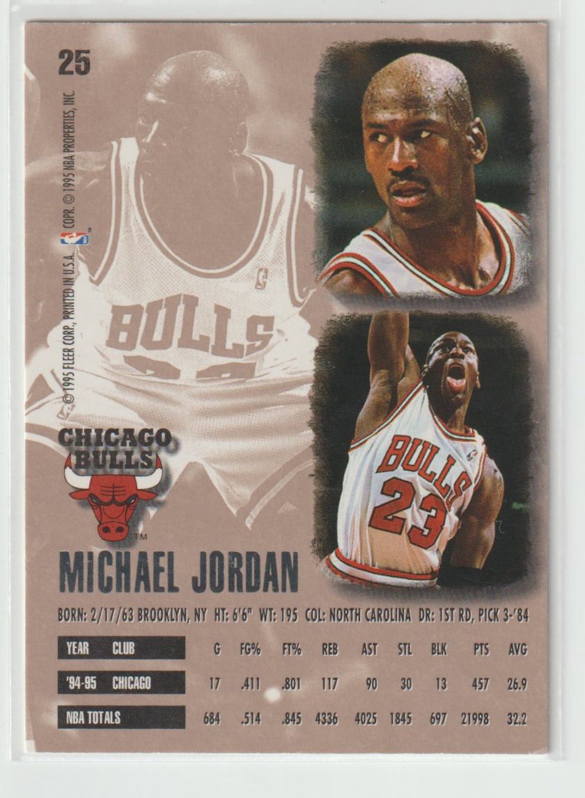 025 Michael Jordan Chicago Bulls