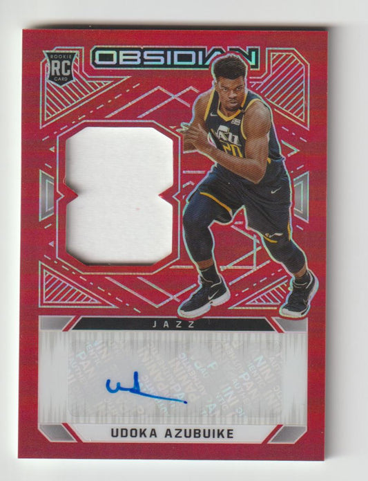 Jersey Autograph 223 Udoka Azubuike - Utah Jazz Red Flood