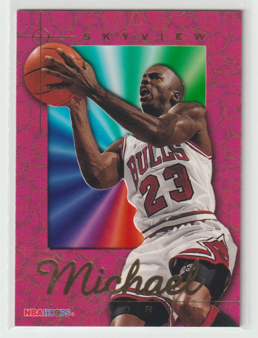 1995/96 NBA Hoops Skyview Complete set of 10 cards
