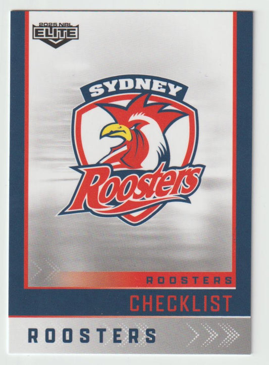 127 ROOSTERS CHECKLIST
