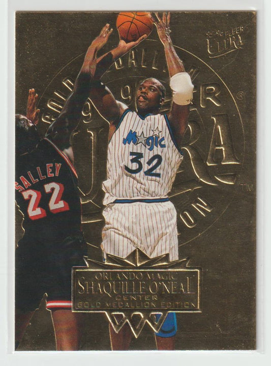 126 Shaquille O'Neal Orlando Magic Gold Medallion