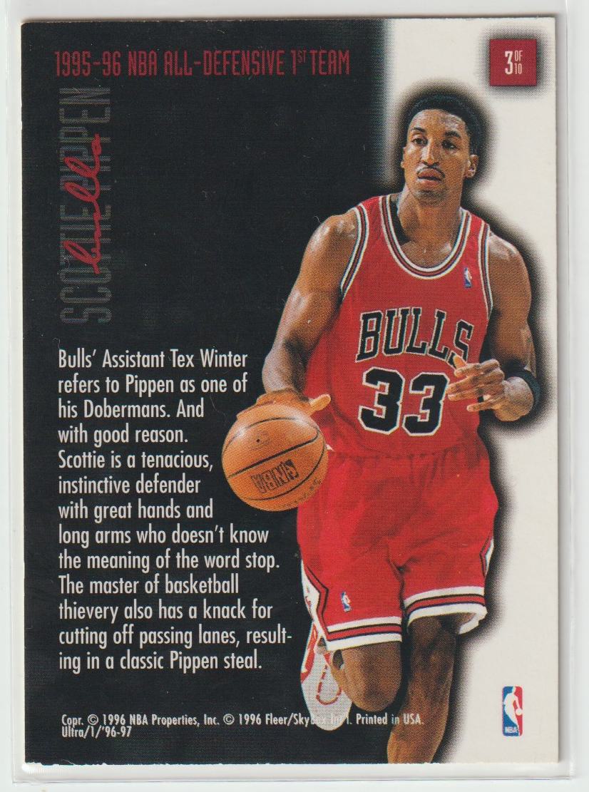 Full Court Trap 3 Scottie Pippen Chicago Bulls