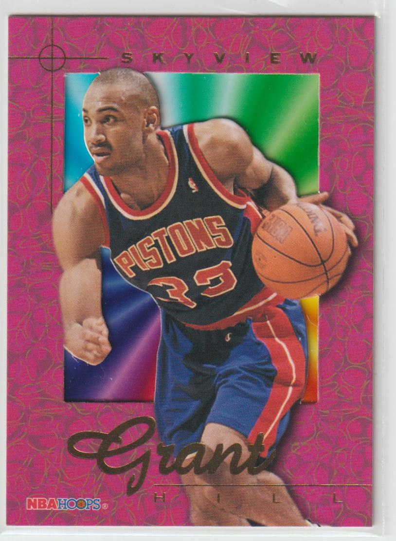 1995/96 NBA Hoops Skyview Complete set of 10 cards
