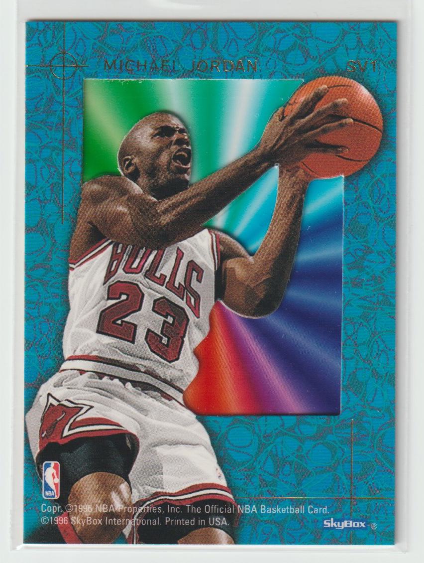 1995/96 NBA Hoops Skyview Complete set of 10 cards