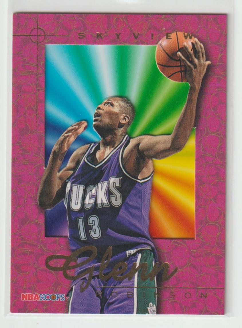 1995/96 NBA Hoops Skyview Complete set of 10 cards