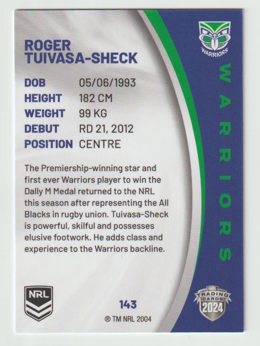 143 ROGER TUIVASA-SHECK