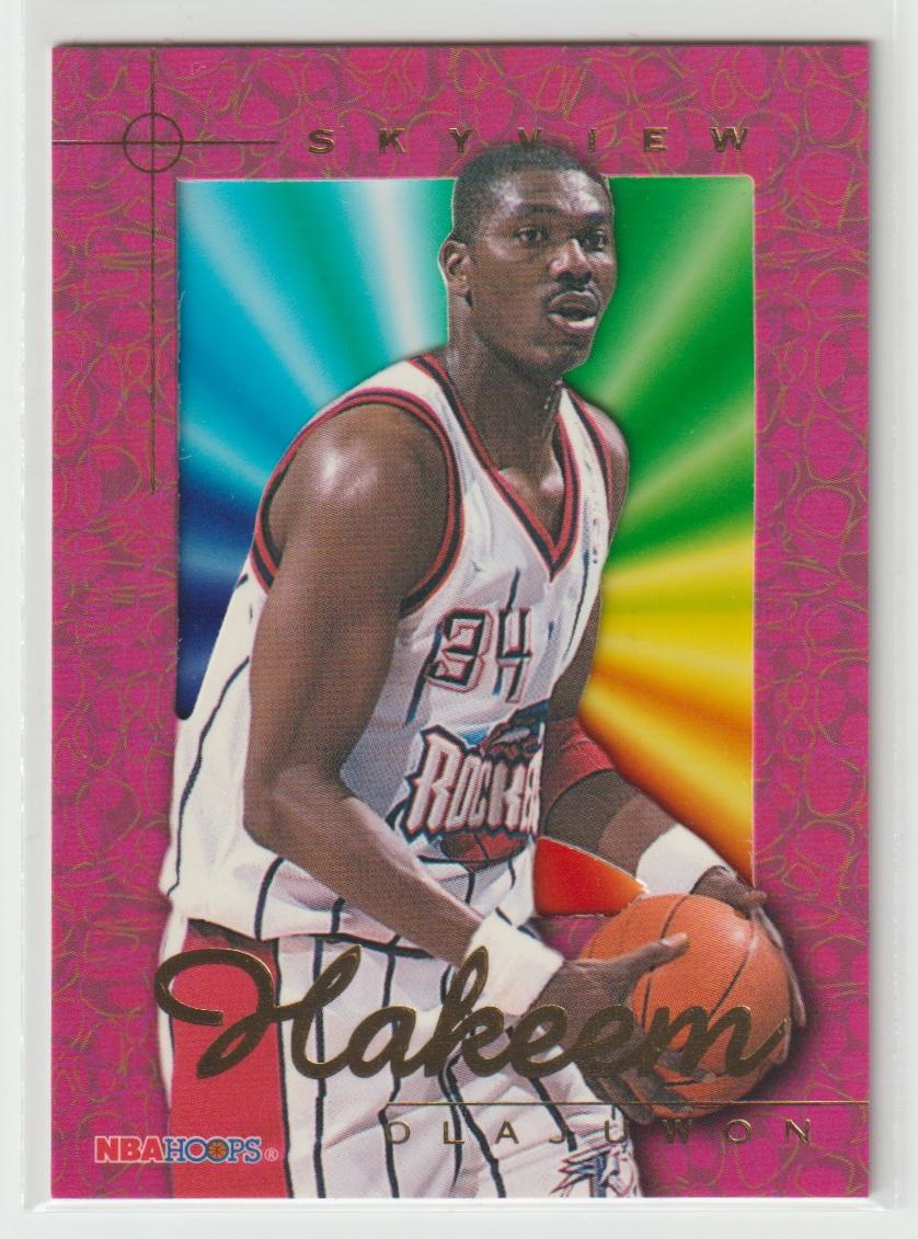 1995/96 NBA Hoops Skyview Complete set of 10 cards