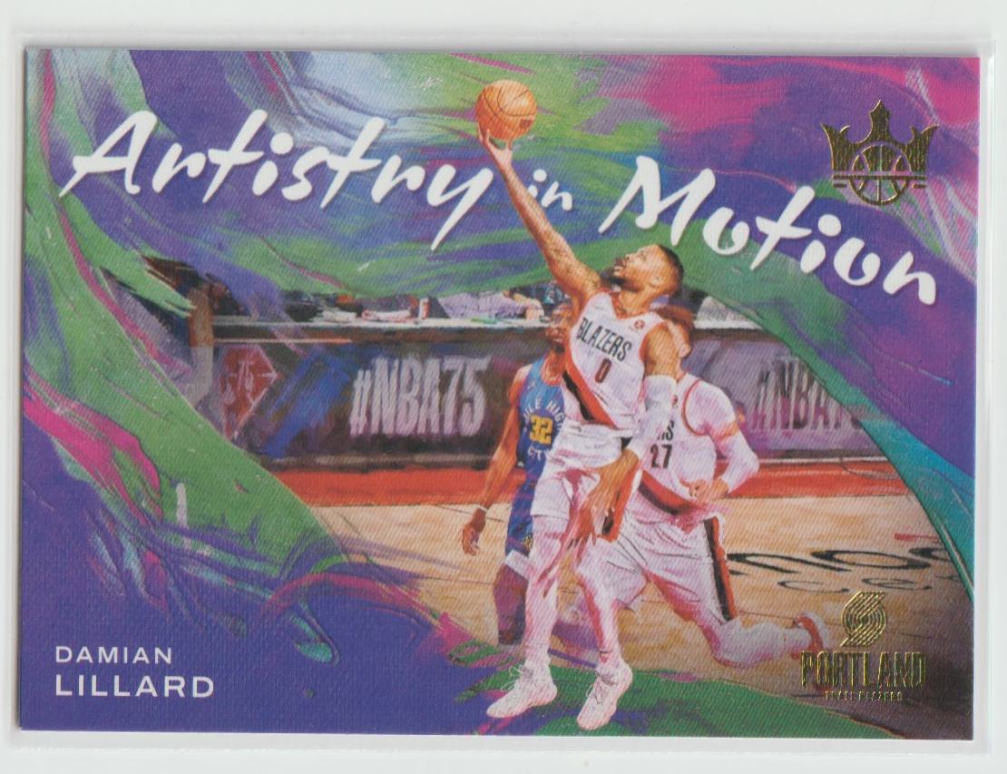 Artistry in Motion 002 Damian Lillard - Portland Trail Blazers