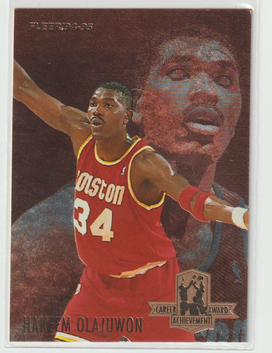 Career Achievement Award 3 Hakeem Olajuwon Houston Rockets
