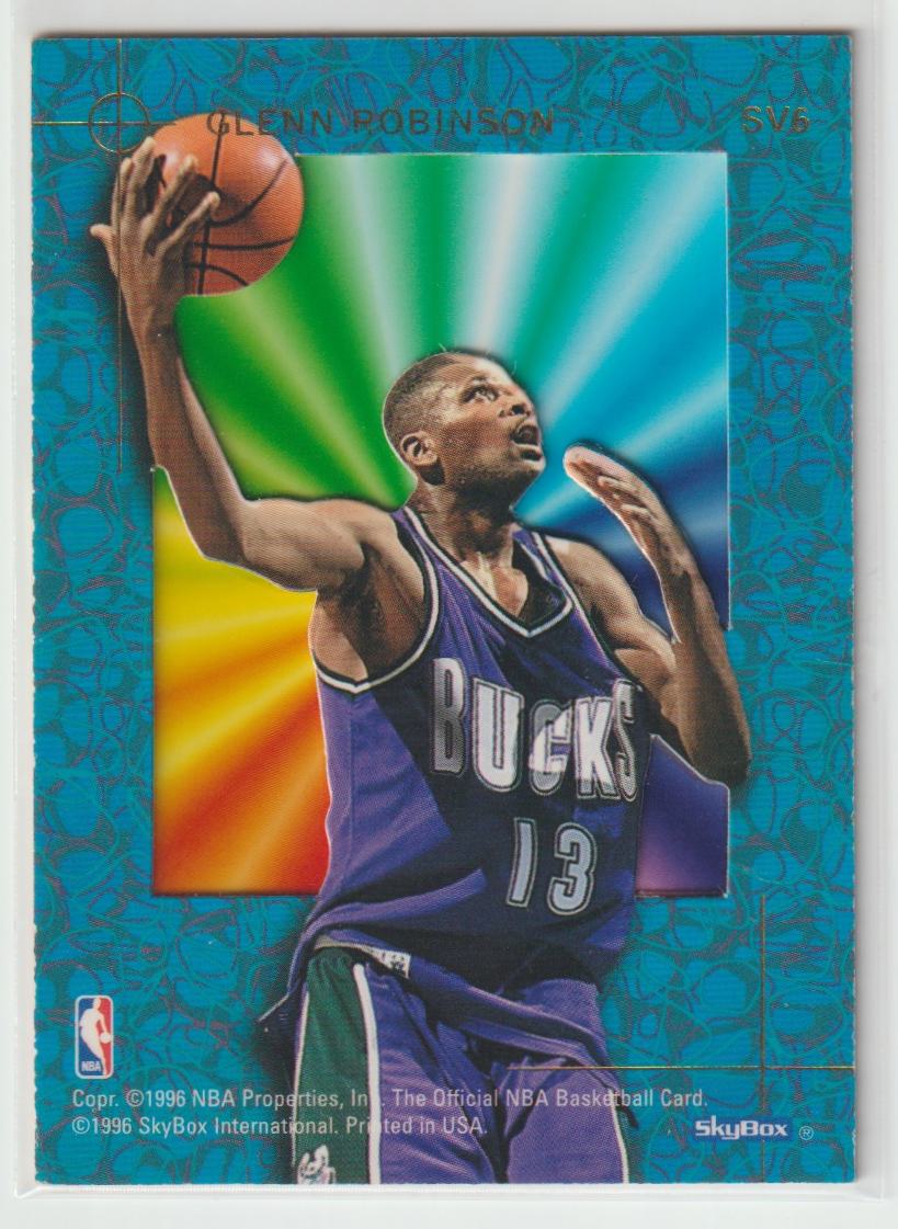 1995/96 NBA Hoops Skyview Complete set of 10 cards