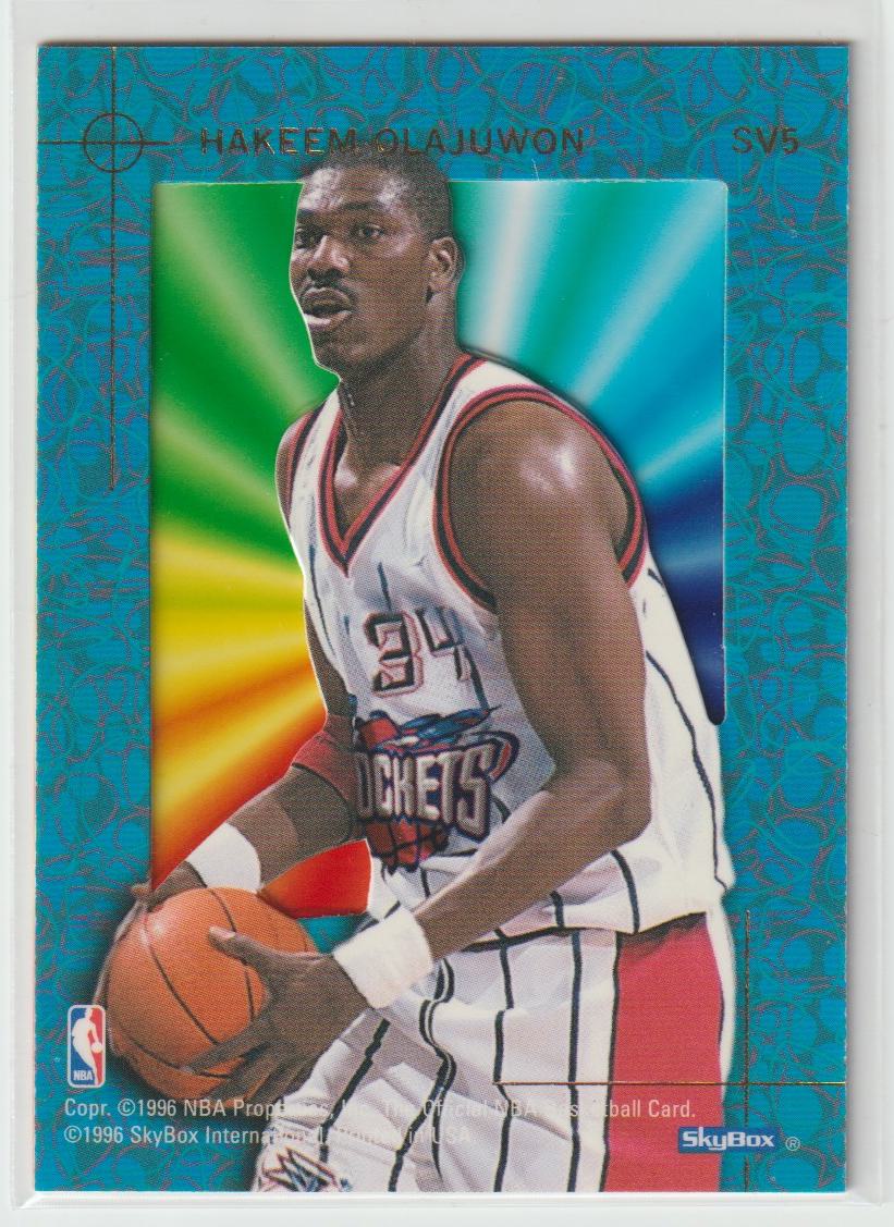 1995/96 NBA Hoops Skyview Complete set of 10 cards