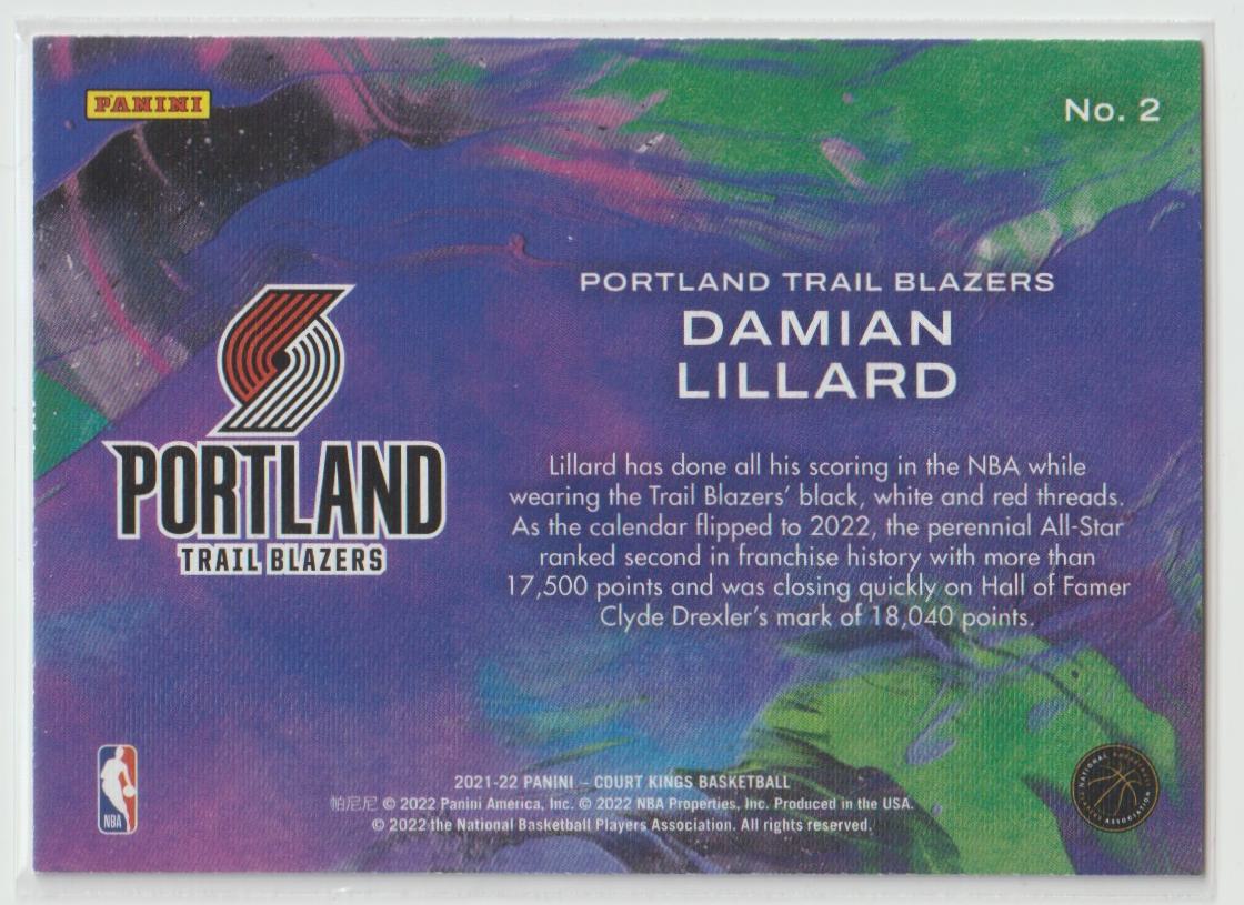 Artistry in Motion 002 Damian Lillard - Portland Trail Blazers