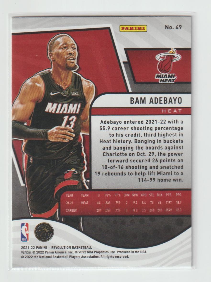 049 Bam Adebayo - Miami Heat