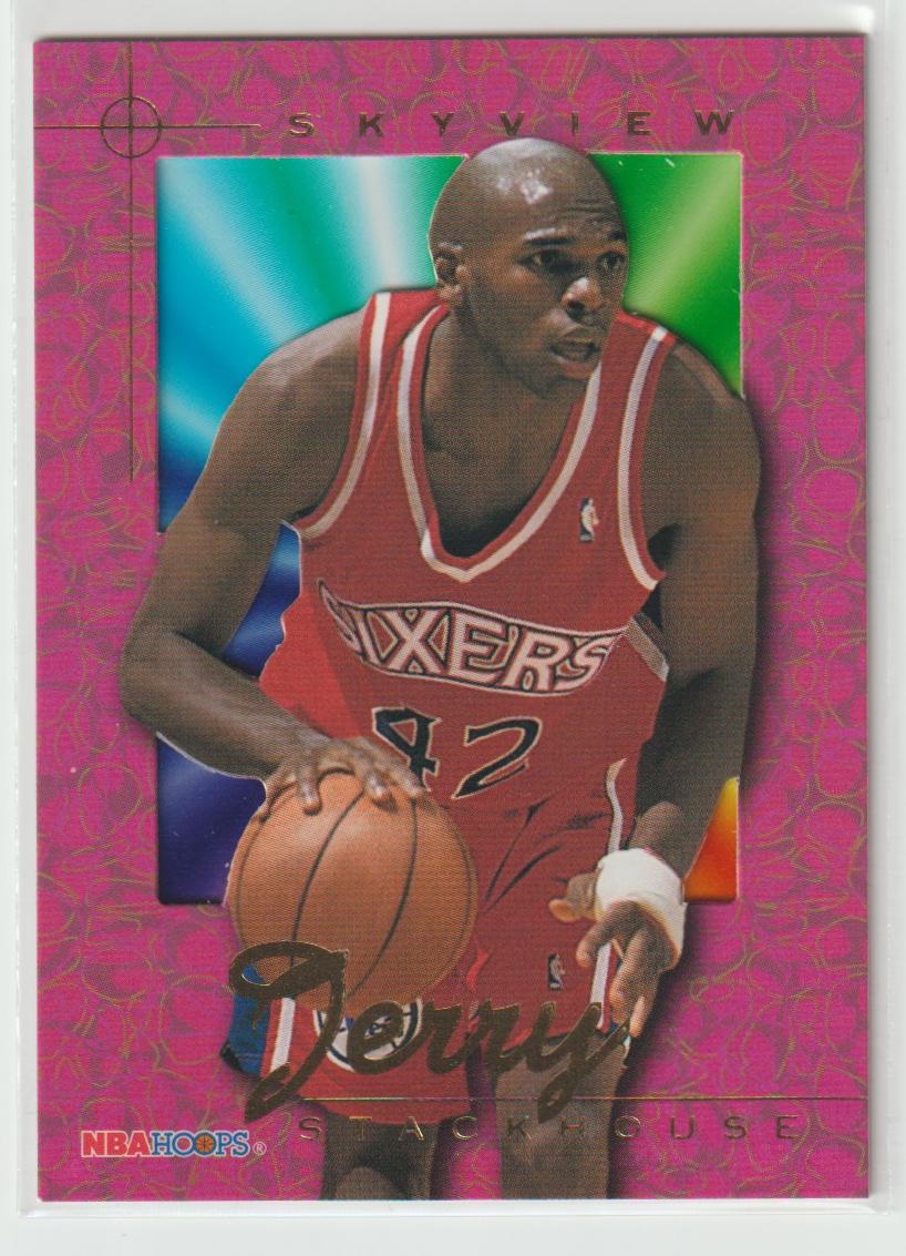 1995/96 NBA Hoops Skyview Complete set of 10 cards