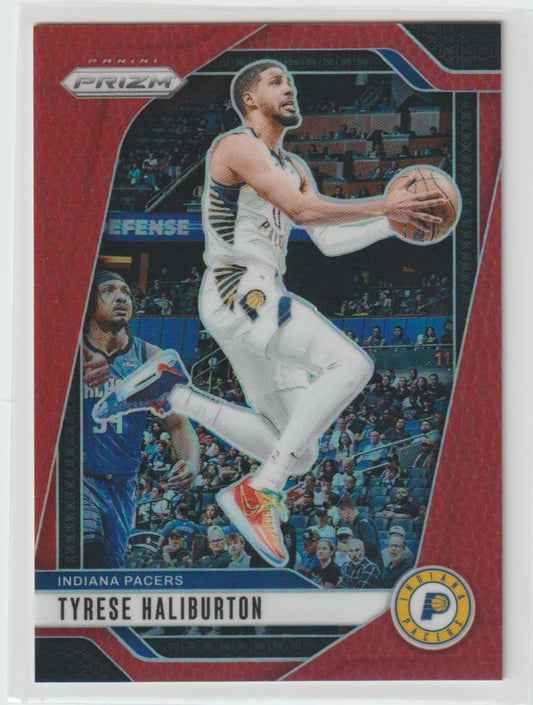 099 Tyrese Haliburton, Indiana Pacers Basketball Prizm 82/225