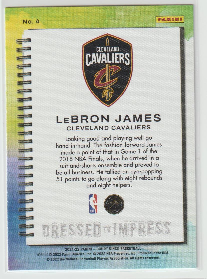 Dressed to Impress 004 LeBron James - Cleveland Cavaliers