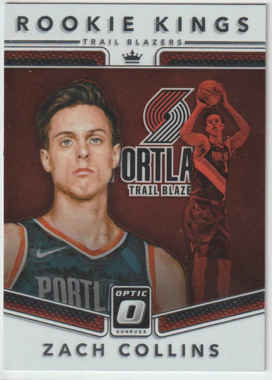 Rookie Kings 010 Zach Collins - Portland Trail Blazers