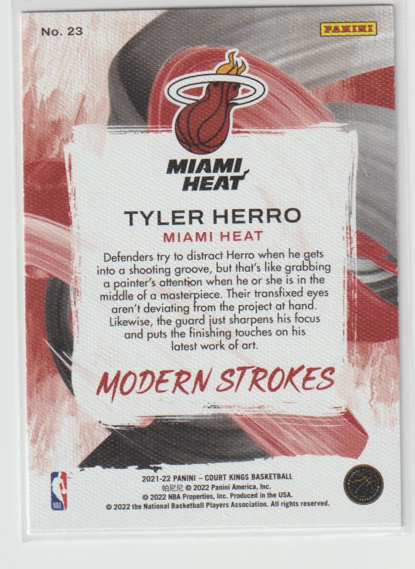 Modern Strokes 023 Tyler Herro - Miami Heat