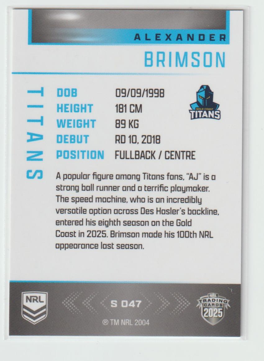 S047 ALEXANDER BRIMSON