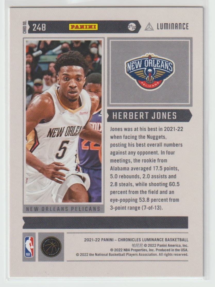 248 Herbert Jones - New Orleans Pelicans