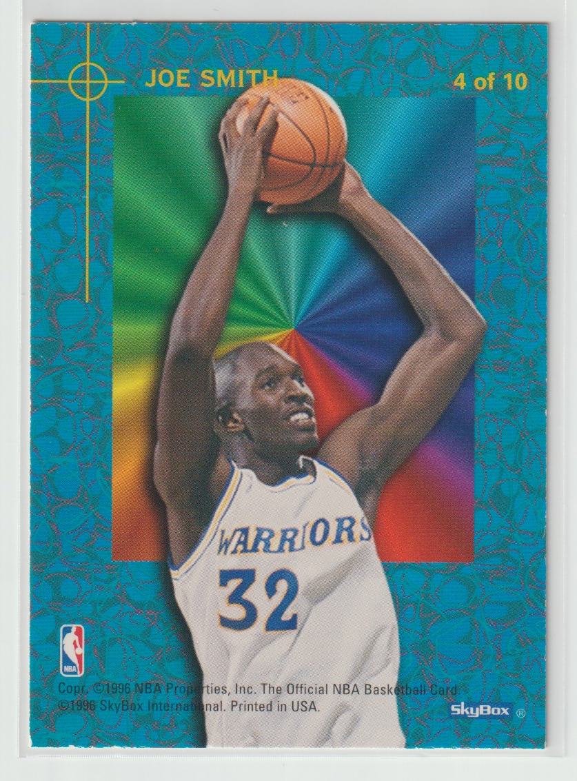 1995/96 NBA Hoops Power Palette Complete set of 10 cards