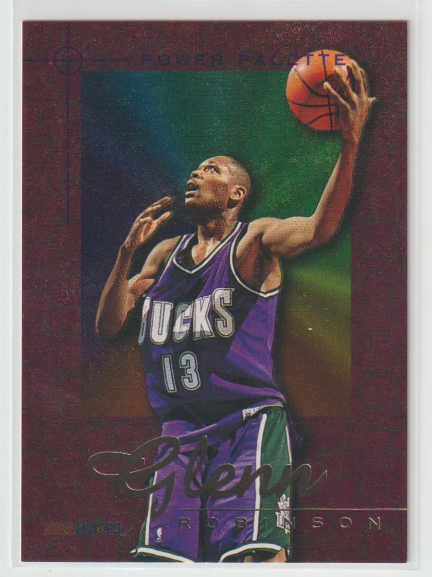 1995/96 NBA Hoops Power Palette Complete set of 10 cards