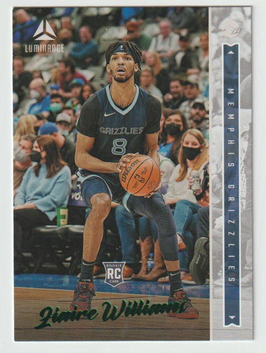 251 Ziaire Williams - Memphis Grizzlies Green