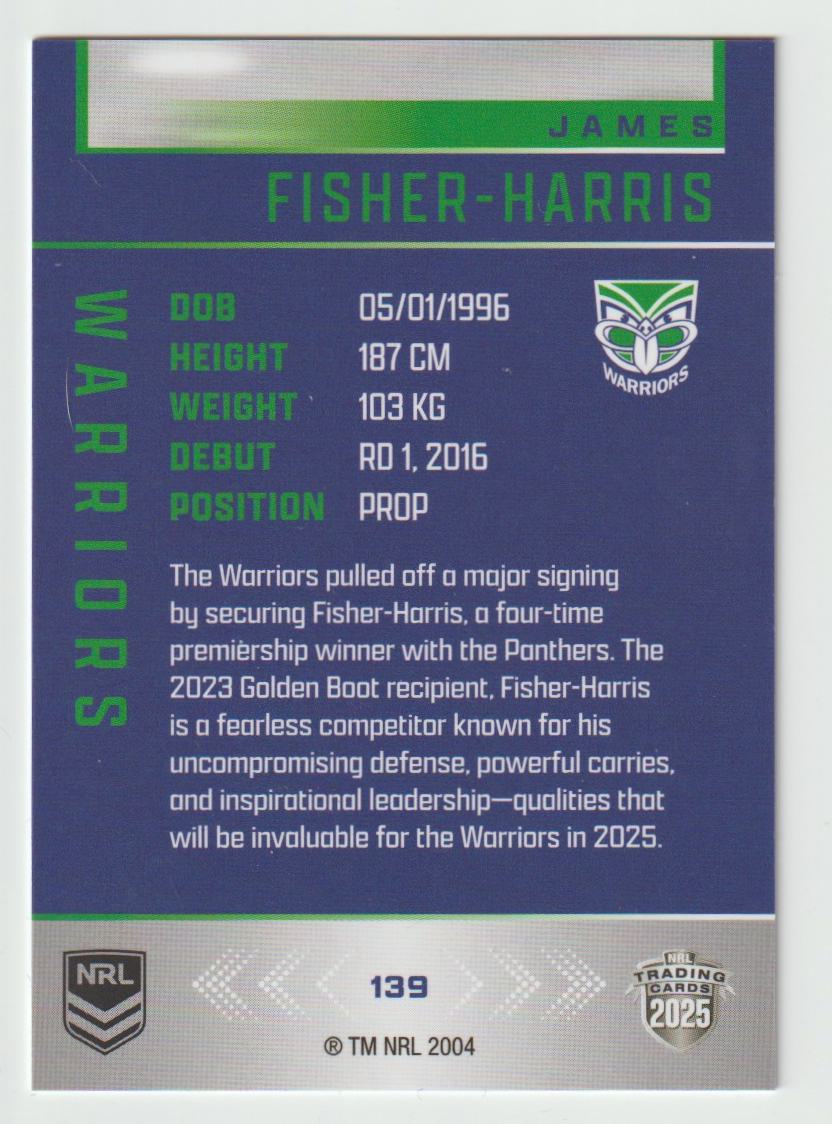139 JAMES FISHER-HARRIS