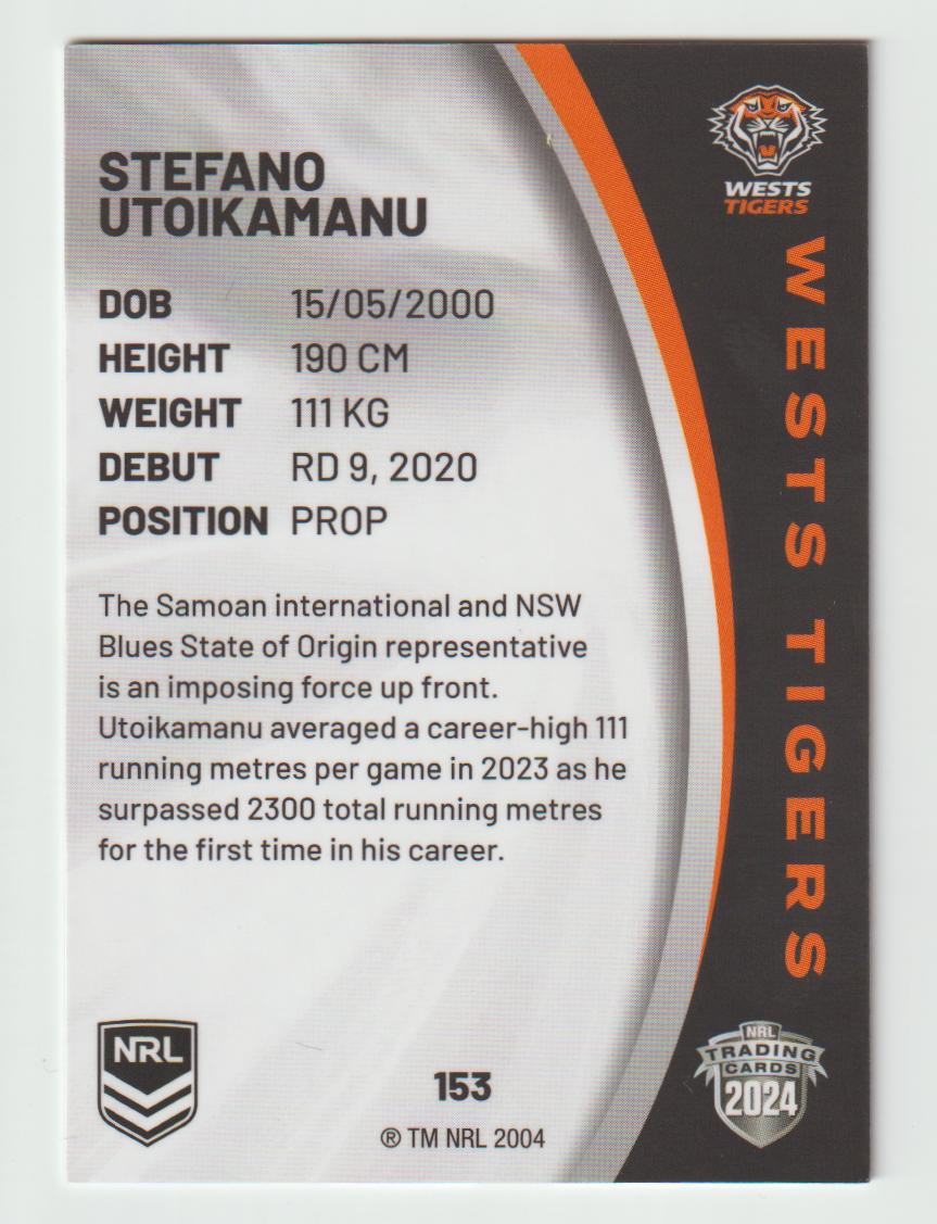 153 STEFANO UTOIKAMANU