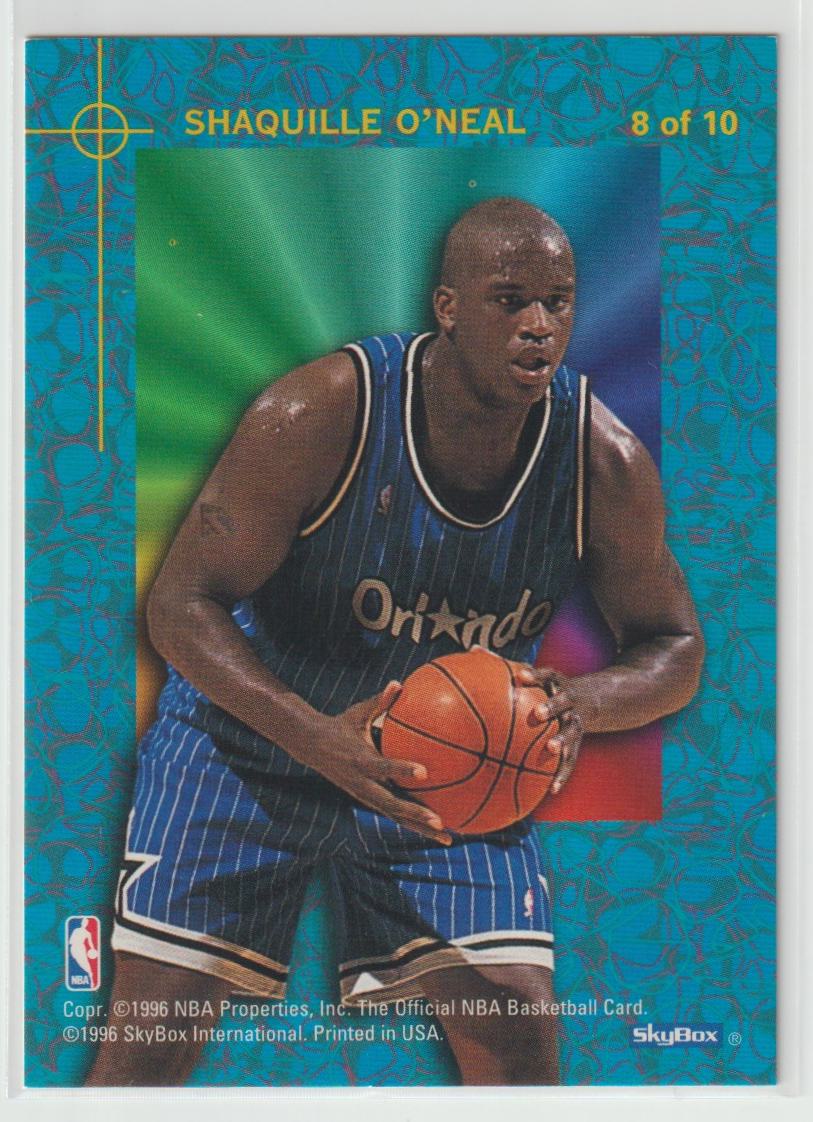 1995/96 NBA Hoops Power Palette Complete set of 10 cards