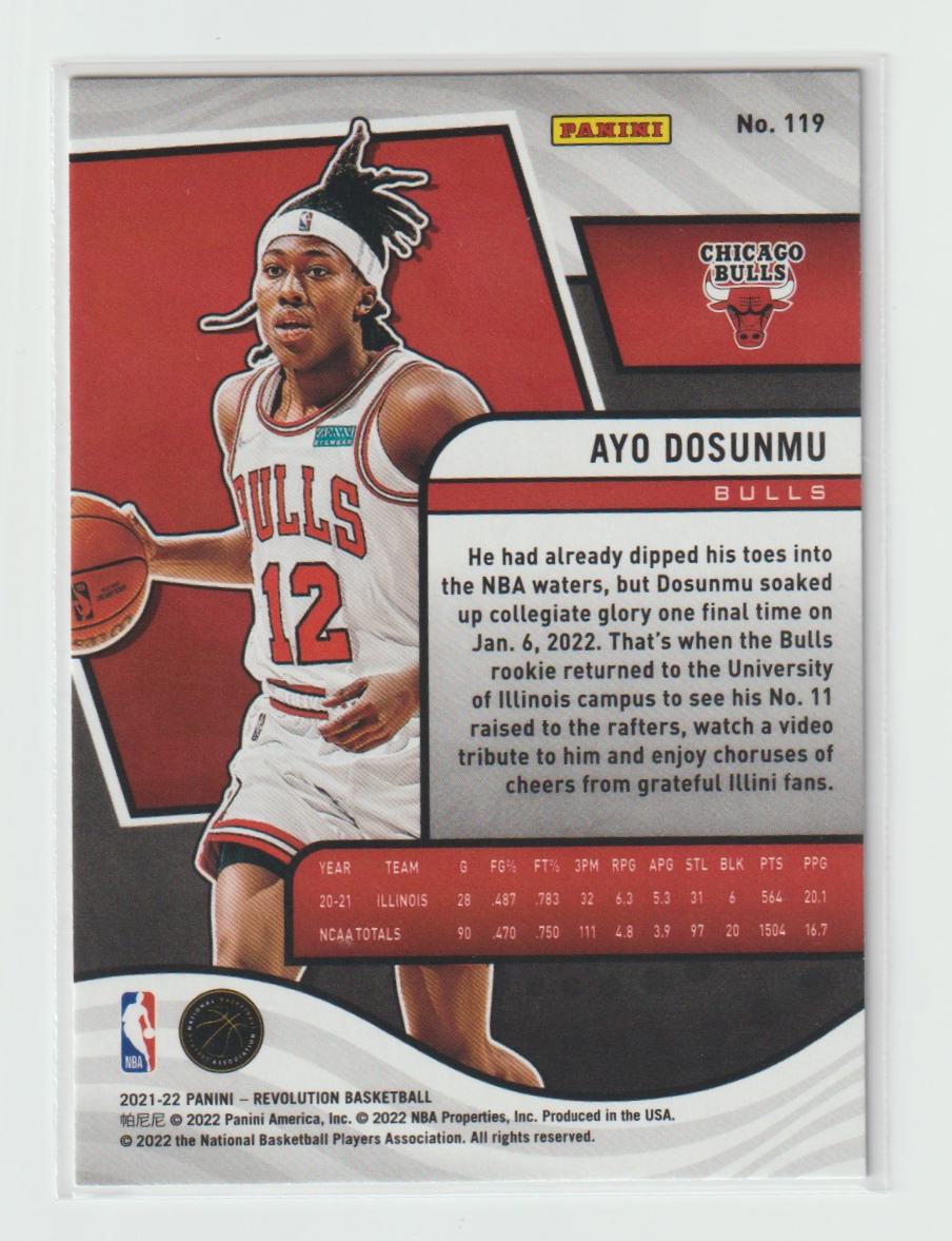 119 Ayo Dosunmu - Chicago Bulls