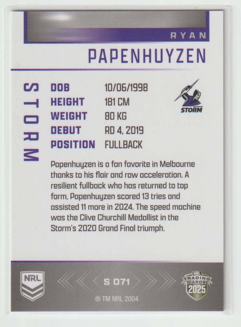 S071 RYAN PAPENHUYZEN