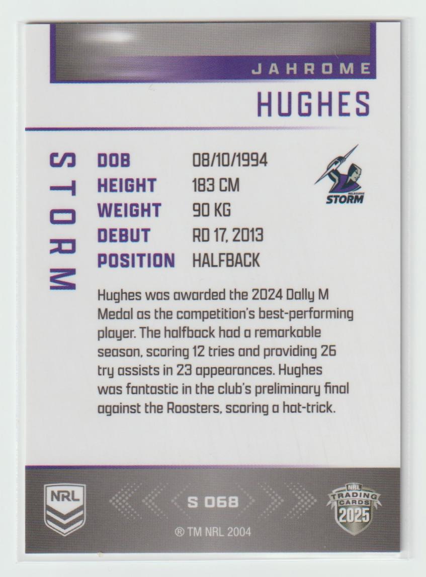 S068 JAHROME HUGHES